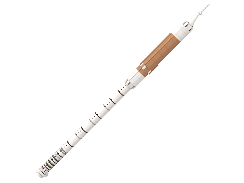 Lego Ares I (1:110 / Saturn V scale)