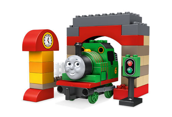 Lego Percy at the Sheds