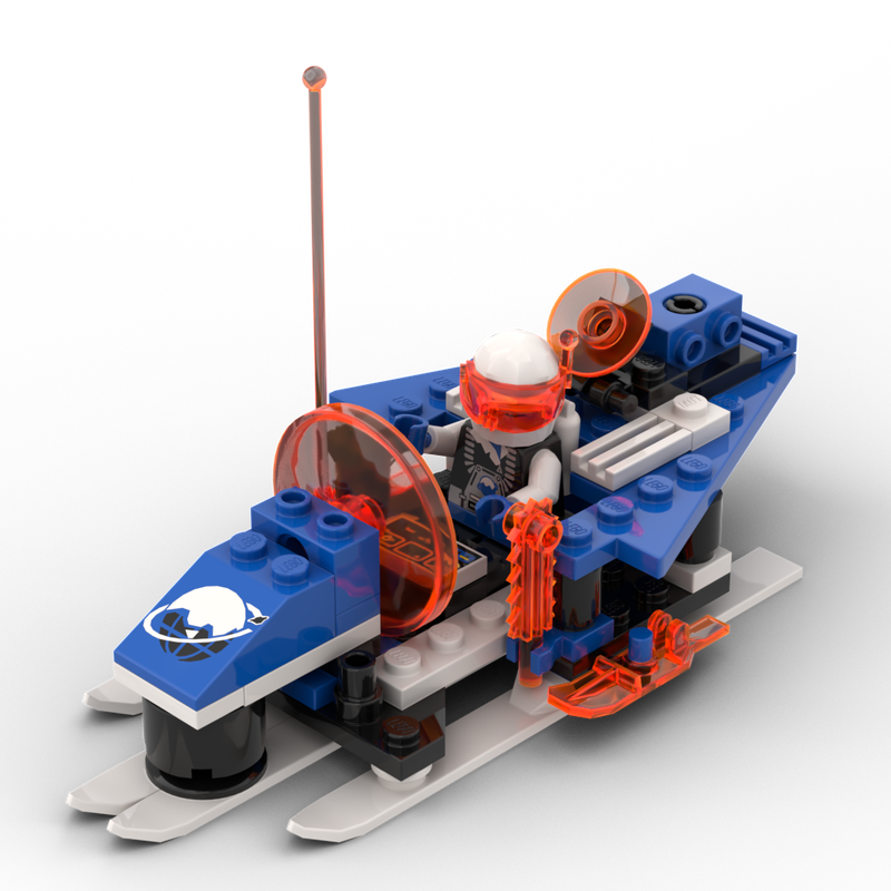 Lego MOC-6834 flying skis