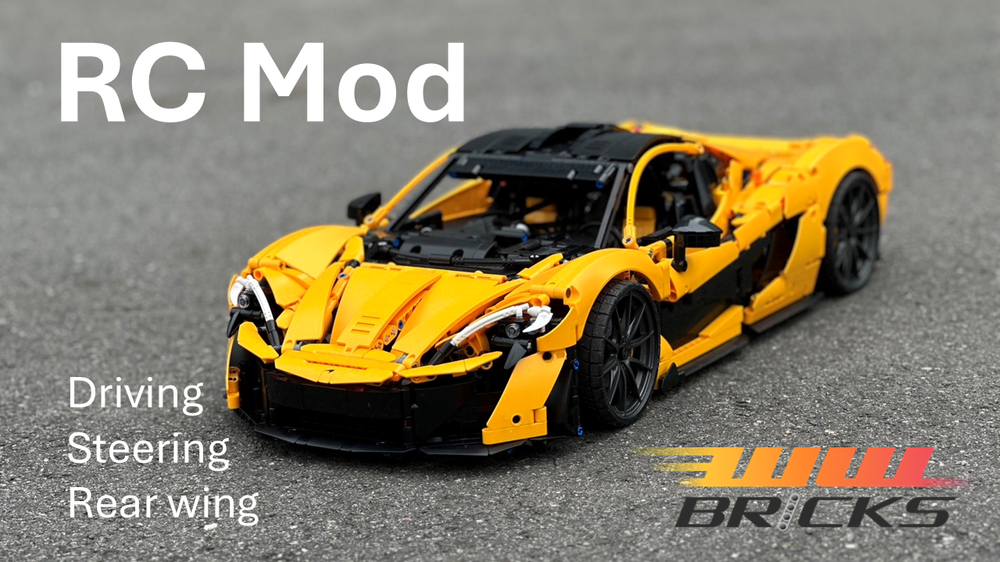 Lego [RC] LEGO Technic 42172 McLaren P1 without extra pieces