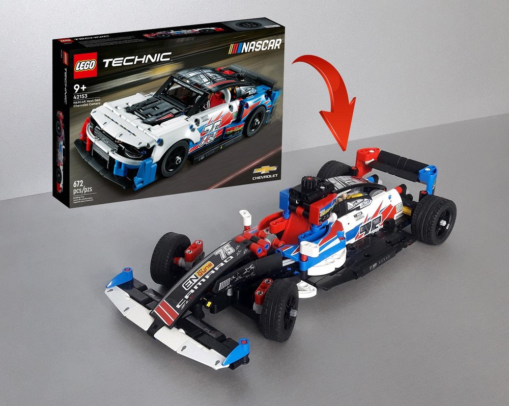 Lego 42153 Formula One car