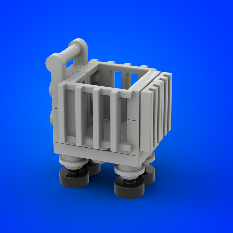 Lego Standing Shopping Cart