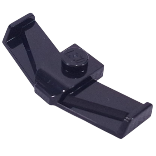 Lego Vehicle Body, Front Fender 1 x 4, Formula 1 / Black