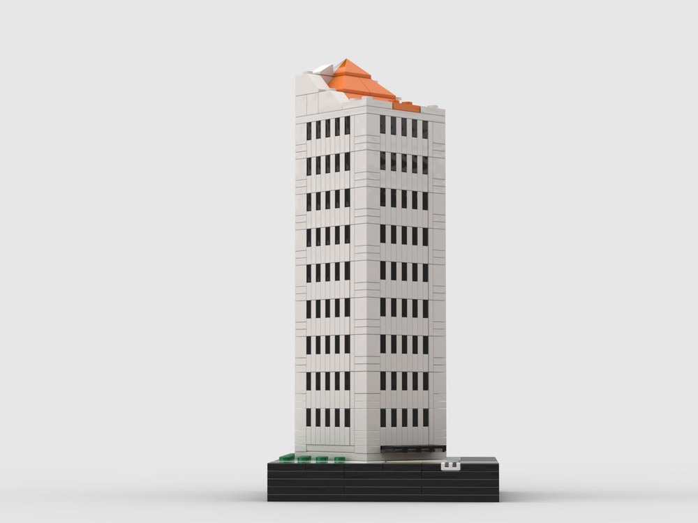 Lego Epic Center at 1/650th Scale