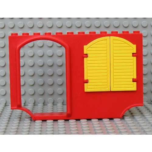 Lego Fabuland, Bus Panel with Yellow Shutters