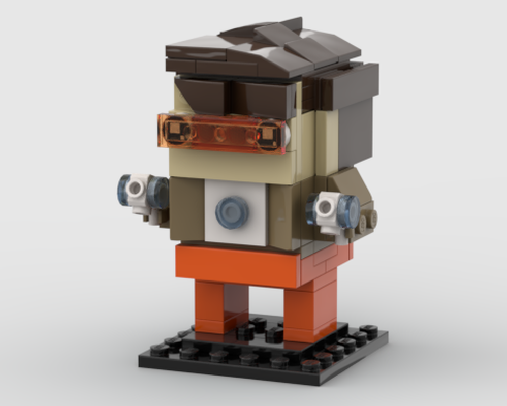 Lego tracer brickhead