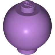 Lego Brick Round 2 x 2 Sphere with Stud [Plain] / Medium Lavender