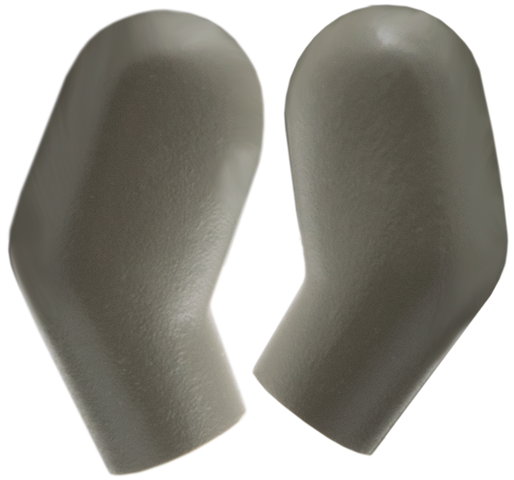 Lego Arm, (Matching Left and Right) Pair / Dark Gray