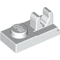 Lego Plate Special 1 x 2 [Top Clip] / White