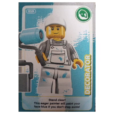 Lego Trading Card, Create the World - Decorator
