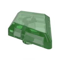 Lego Tile Special 1 x 2 Diamond Plain / Trans-Green