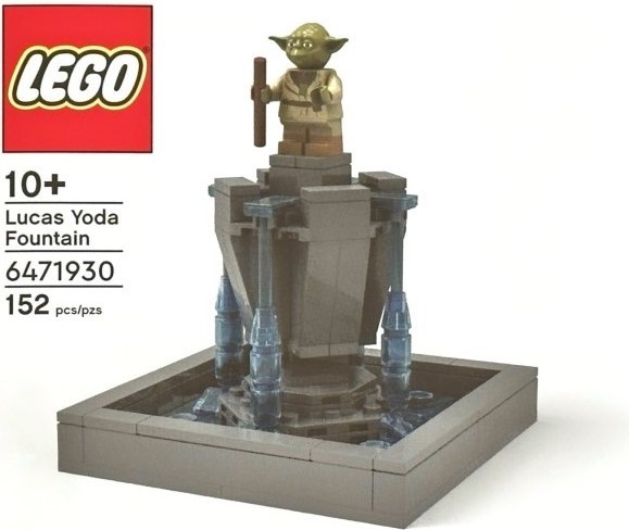 Lego Lucas Yoda Fountain
