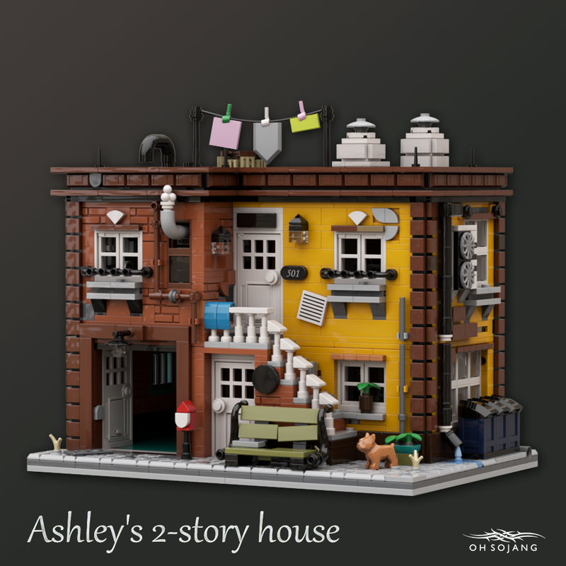 Lego Ashley's 2-story House