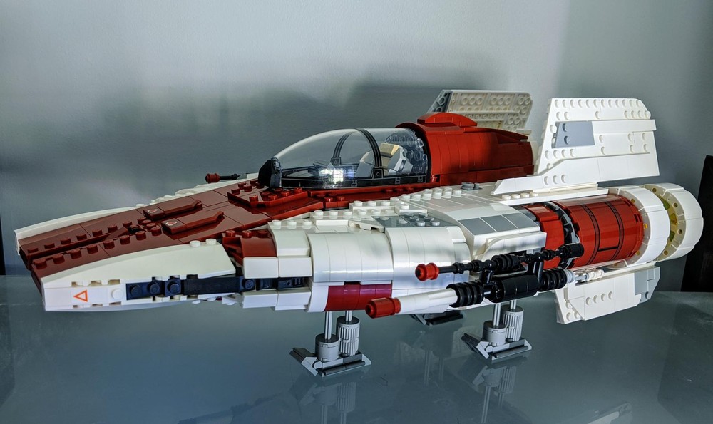 Lego UCS A-Wing Landing Gear (Stand Alternate) - DRAFT