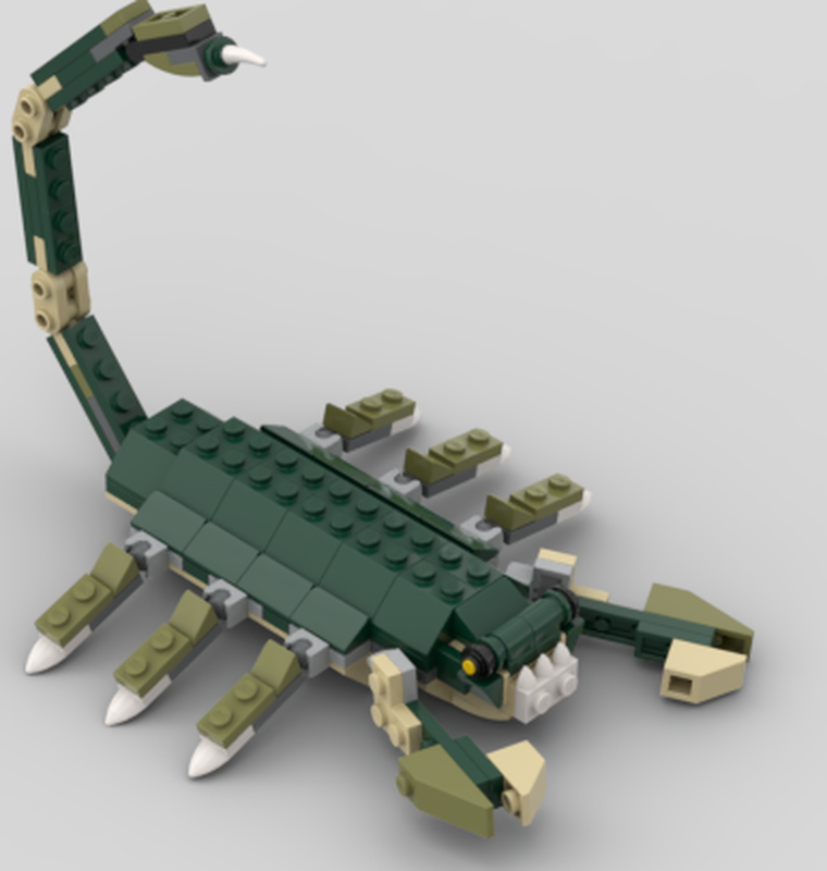 Lego Scorpion, Alternate build from 31121 Crocodile