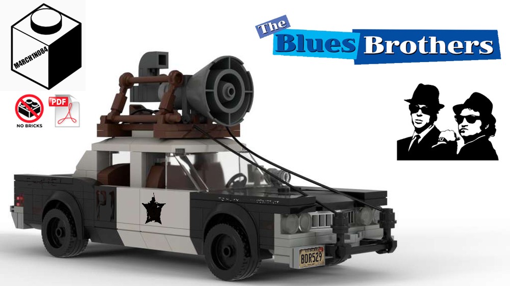 Lego Blues Brothers BluesMobile