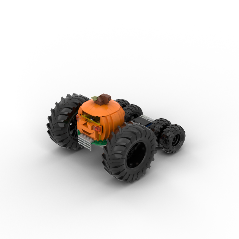 Lego Pumpkin Monster Truck (Adjustable)