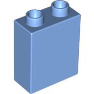 Lego Duplo Brick 1 x 2 x 2 / Medium Blue