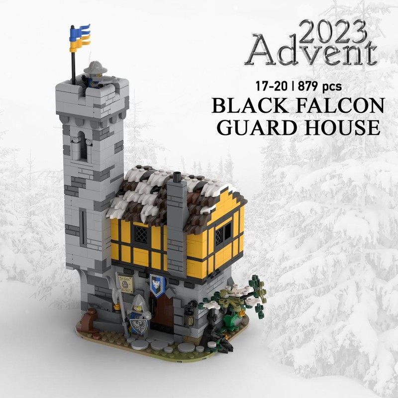 Lego Black Falcon Guard House