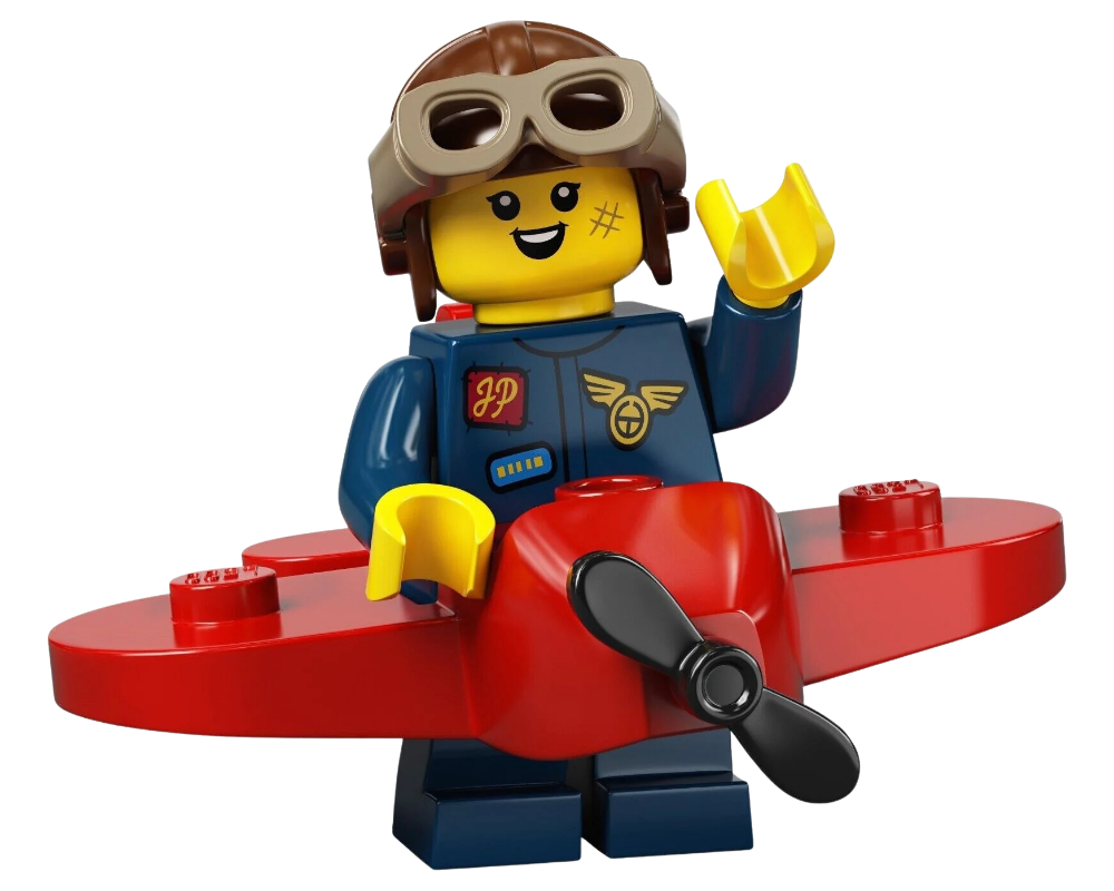 Lego Airplane Girl