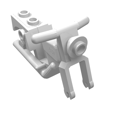 Lego Vehicle Base, Motorcycle Chassis, Frame 3 x 6 x 3