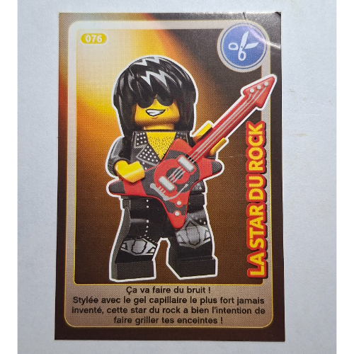 Lego Trading Card for Set TRADINGCARD-12, #076 Print / [No Color/Any Color]