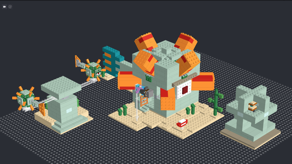 Lego The Guardian Base