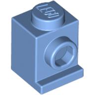 Lego Brick Special 1 x 1 with Headlight / Medium Blue