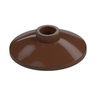 Lego Dish 2 x 2 Inverted [Radar] / Brown