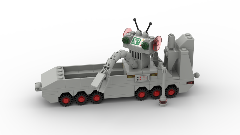 Lego PCS106 Classic Space RX5 Robot Grabber & Excavator Trailer