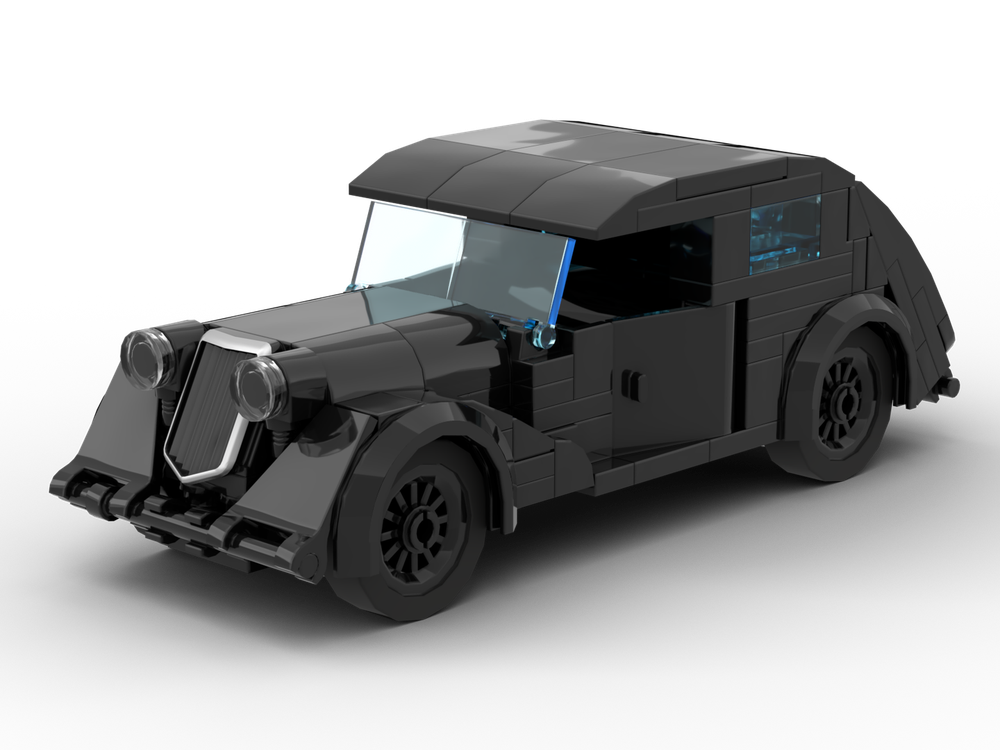Lego 1930s Streamliner