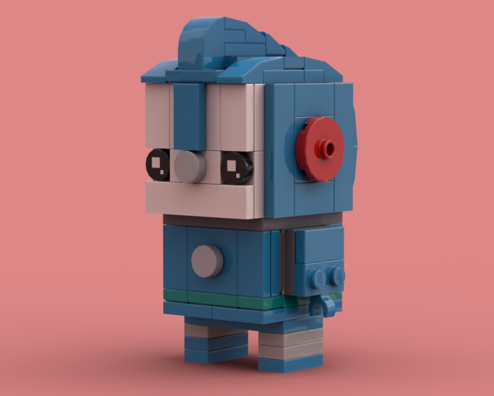 Lego Rodney Copperbottom (Robots) - BrickHeadz Style MOC