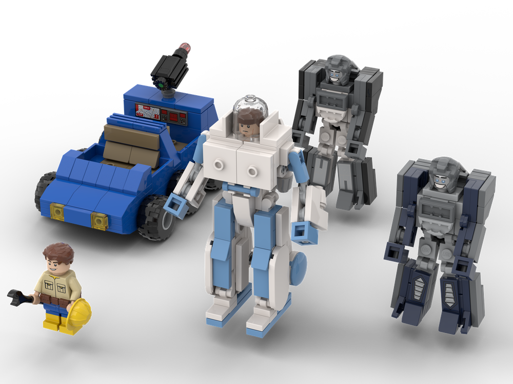 Lego Spike Witwicky / Headmasters / Roller G1 Autobot Transformers