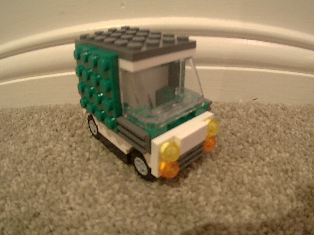 Lego Green Moving van