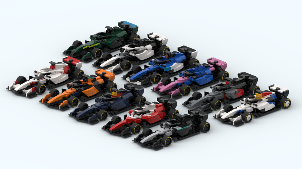 Lego 2026 Formula 1 Grid