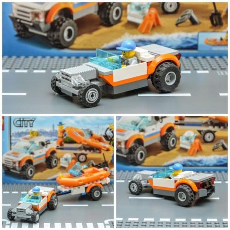 Lego 60012 Hotrod Speedboat Transportation