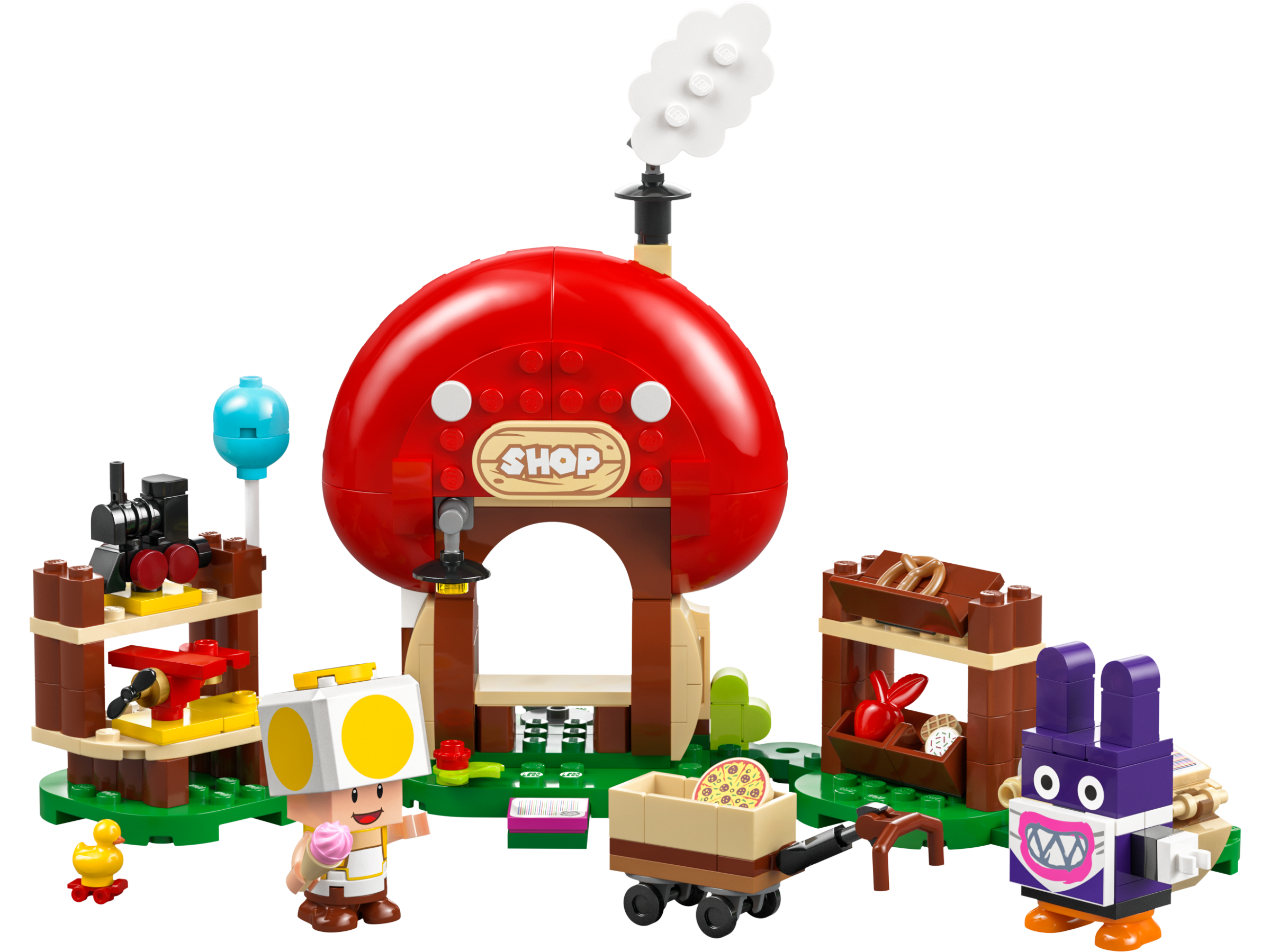 Lego Nabbit at Toad's Shop