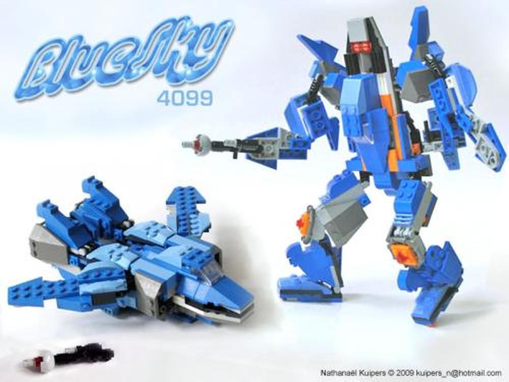 Lego Blue Sky 4099 Transformer