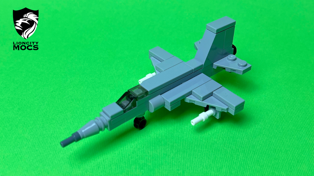 Lego F-5 Tiger Tutorial (1:120)