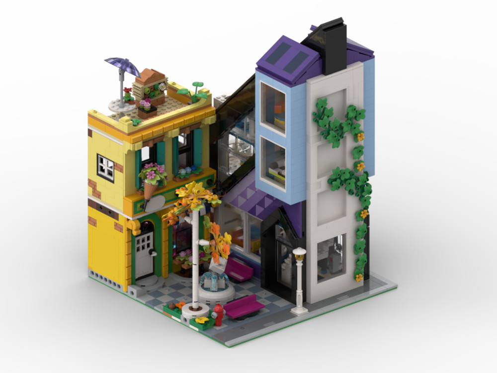 Lego Downtown Flower and Design Store