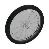 Lego Wheel Bicycle, Fixed Black Tire / Trans-Clear