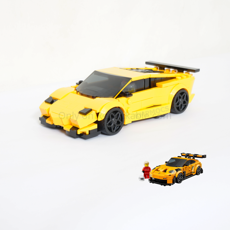 Lego 77239 Lamborghini Aventador SVJ