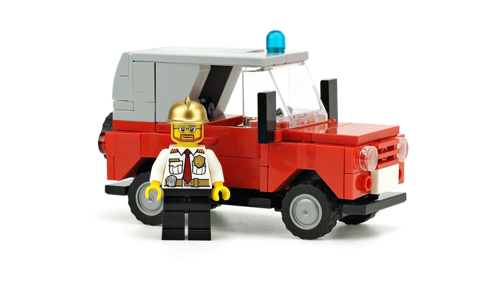 Lego Fire Chief's Car