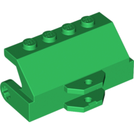 Lego Street Sweeper Brush Holder with Towball Fitting / Green