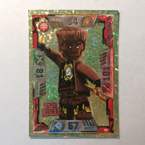Lego Trading Card, Ninjago Game Series 2 [German] - Limited Edition 18 Echo Zane