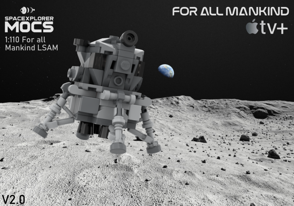 Lego 1:110 AppleTV+ For all Mankind Lunar Surface Access Module (LSAM)