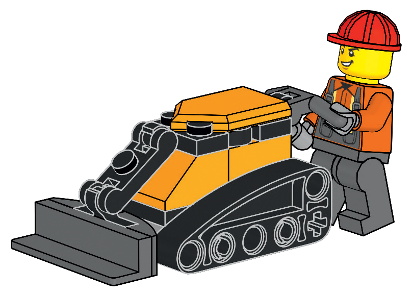 Lego Construction Worker