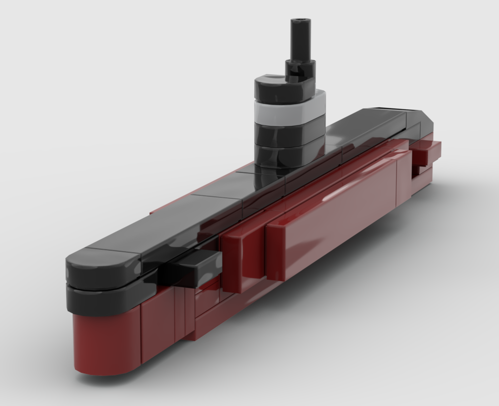 Lego Soviet Foxtrot-class submarine