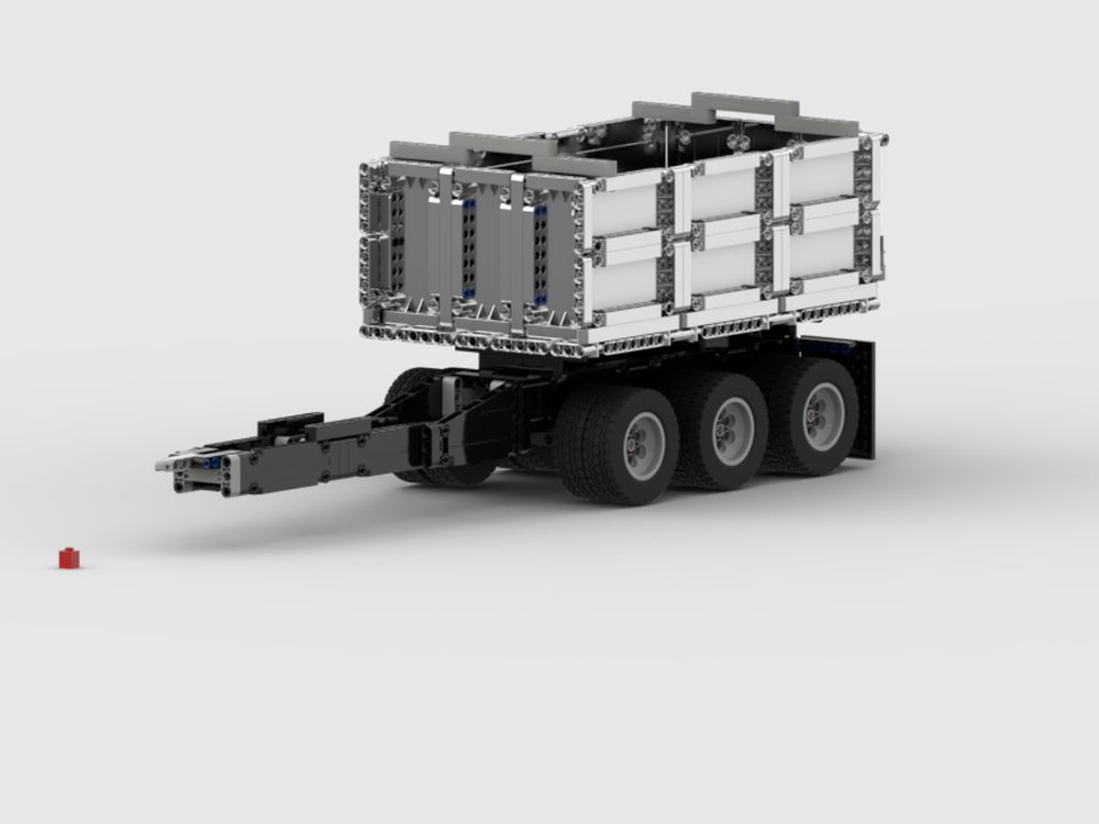 LEGO DUMP PUP TRAILER