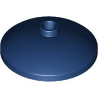Lego Dish 3 x 3 Inverted [Radar] / Dark Blue